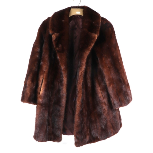 30 - A fur jacket; together with a quantity of fur stoles.