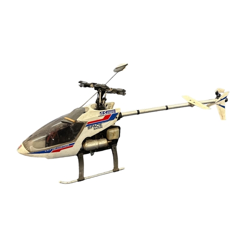 2 - A Kalt Space Baron radio controlled helicopter, boxed.