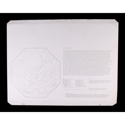 75 - MG interest:  A set of seven JUST FOR THE RECORD MG printer's proof prints showing the four colour p... 