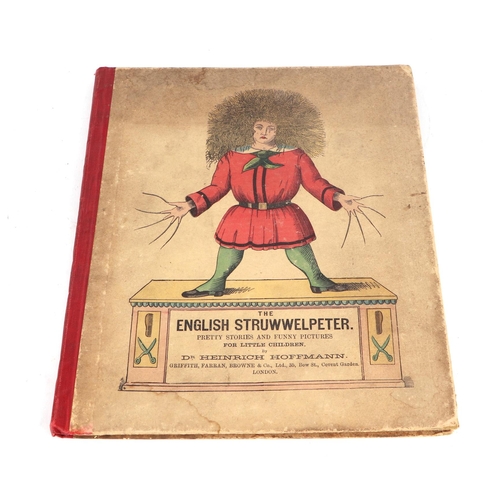 18 - Hoffman (Heinrich) - The English Struwwelpeter - coloured illustrations, original publishers pictori... 