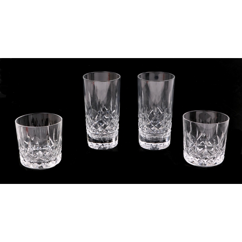 249 - A large quantity of Waterford Lismore crystal to include champagne flutes, hock glasses, wine glasse... 