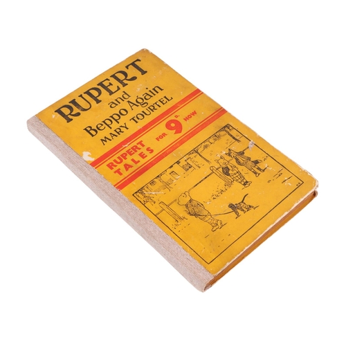 20 - Tourtel (Mary) Rupert & Beppo Again, published by Sampson Low, 1934, hardback.