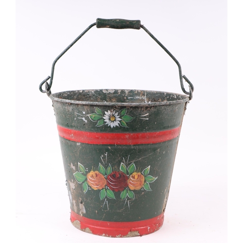 3 - A bargeware bucket, 30cms high.