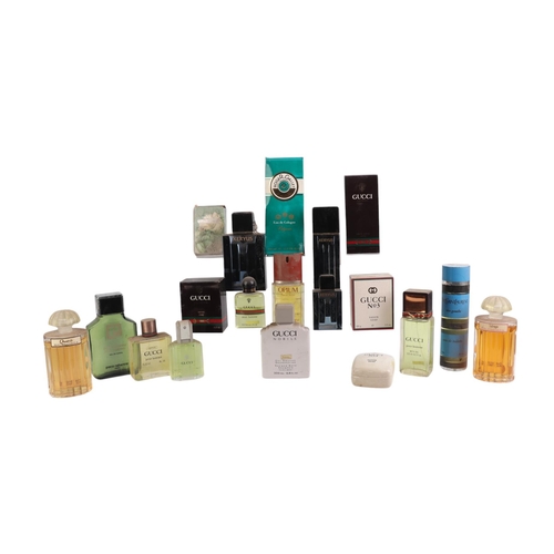 30 - A large quantity of assorted brands of gentleman's aftershaves, to include Chanel, Givenchy, mostly ... 