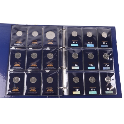 370 - 2018 Alphabet 10p Coin Set, London Olympics and Beatrix Potter 50p sets, British Isles Wildlife MP f... 