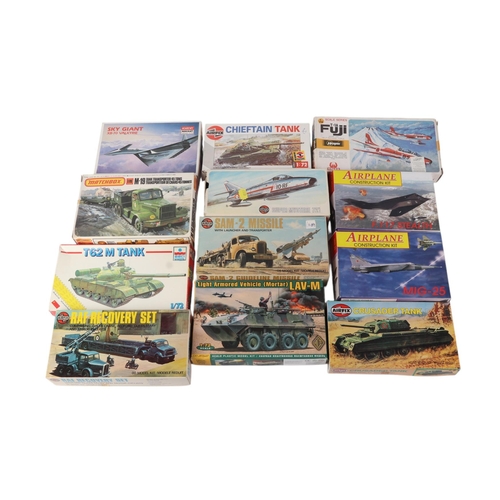 69 - A large quantity of model kits to include Airfix, Matchbox and Academy, mostly boxed.