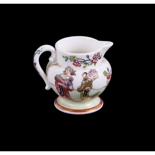 751 - A group of miniature ceramics to include a Royal Crown Derby teapot; a Royal Crown Derby cup and sau... 