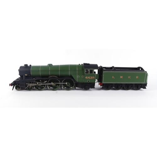 791 - A DJH Engineering 4-6-2 Flying Scotsman  4472 locomotive and tender. 50cm long