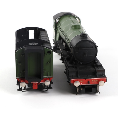 791 - A DJH Engineering 4-6-2 Flying Scotsman  4472 locomotive and tender. 50cm long