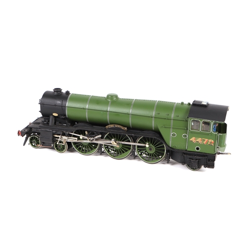 791 - A DJH Engineering 4-6-2 Flying Scotsman  4472 locomotive and tender. 50cm long