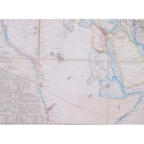 101 - Philips (John) Geographical Sketch of the Eastern World Exhibiting the Relative Position of the Brit... 