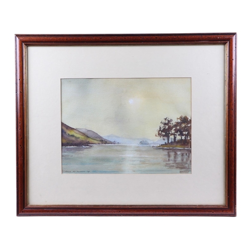 188 - Jake McNamara (20th century British) - Ullswater, Lake District - signed & dated '95 lower left, wat... 