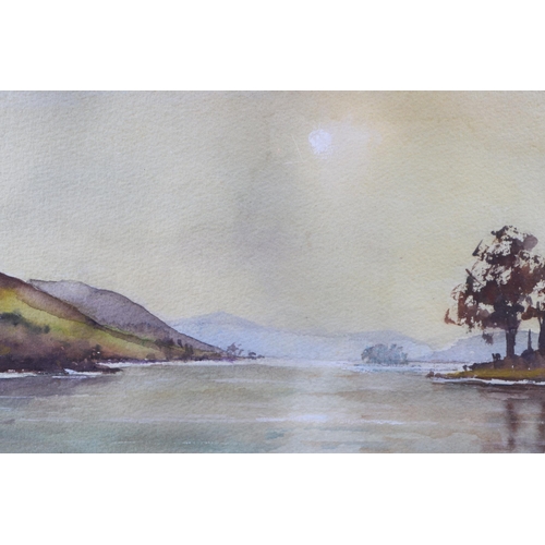 188 - Jake McNamara (20th century British) - Ullswater, Lake District - signed & dated '95 lower left, wat... 