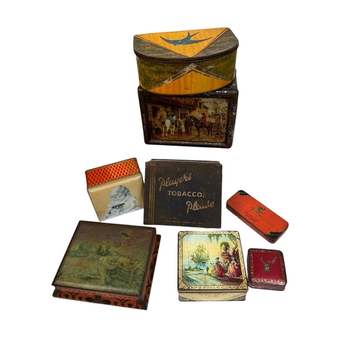 36 - A quantity of vintage advertising tins