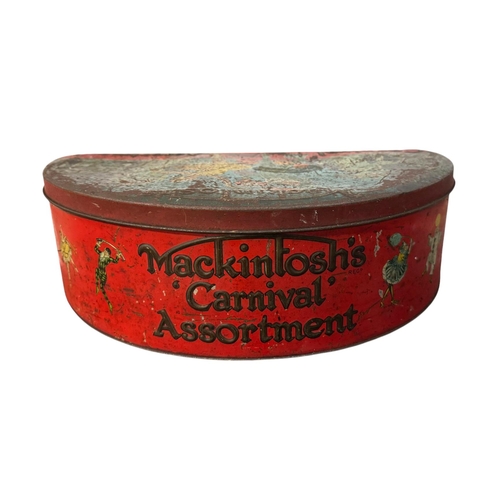 46 - A quantity of vintage advertising tins