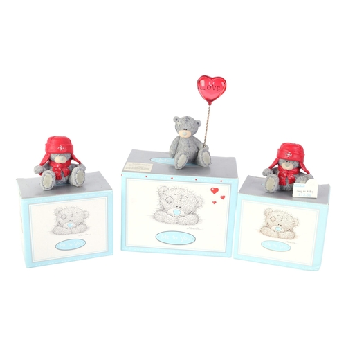 82 - Collection of varying size boxed Me To You Teddy Bear Figurines – Moving On 40092; Sweet Love 40094;... 