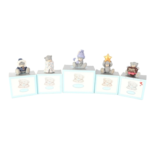 82 - Collection of varying size boxed Me To You Teddy Bear Figurines – Moving On 40092; Sweet Love 40094;... 