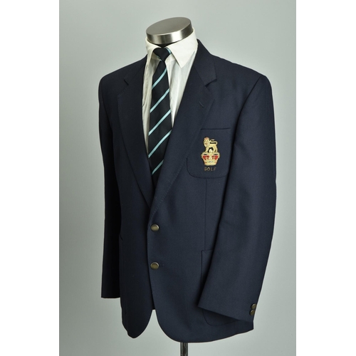 103 - Army Golf Association Team Members' 1990s Tour Blazer / Boating Jacket. (ref: WIQ). Condition Report... 