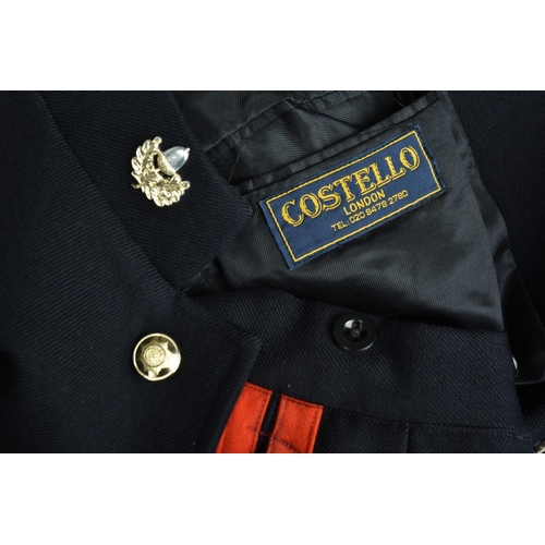 119 - Cheshire Regiment NCO's Cold War Era blue patrol No.1 dress tunic and trousers (ref: XWI).