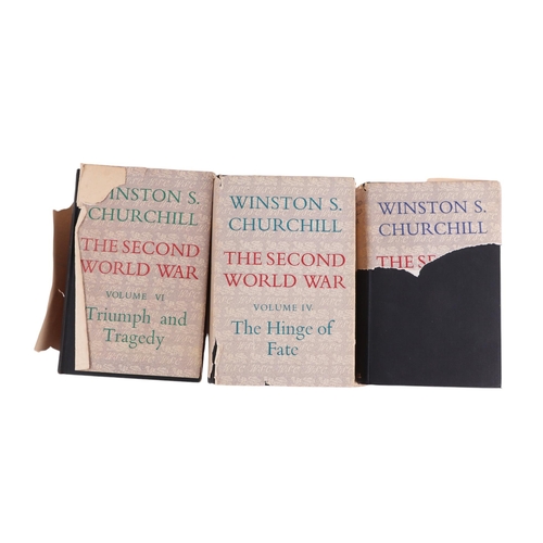 14 - Churchill (Winston S) - The Second World War - vols 1-6, first edition, with dust jackets (a/f) (6).