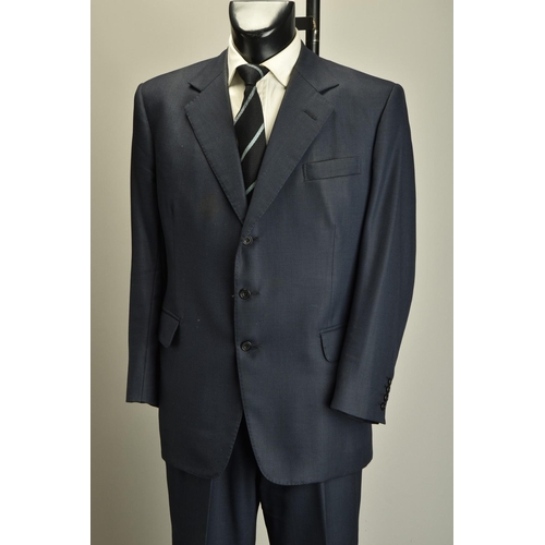 174 - A Savile Row suit, 1997 Dege tailored with cover, hanger and Turnbull & Asser tie (ref: WYK).