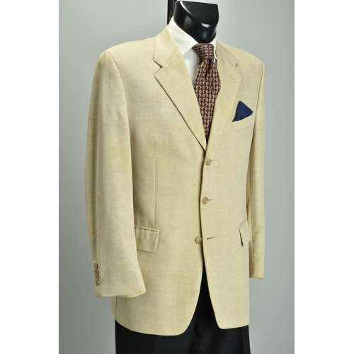 175 - A Polo Ralph Lauren summer weight jacket with flannel trousers and luxury silk ties (ref: WHQ).