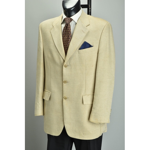 175 - A Polo Ralph Lauren summer weight jacket with flannel trousers and luxury silk ties (ref: WHQ).