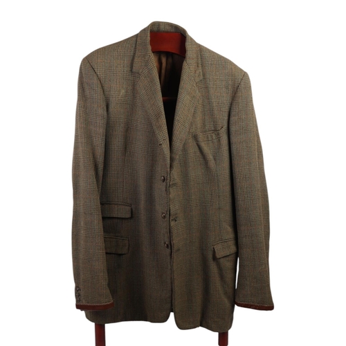 181 - Country gentleman's 1960s tweed sports jackets, Hepworths and Stewart bespoke Cambridge tailored (re... 