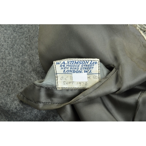 195 - A 1970 Stimson Savile Row bespoke tailored flannel sports jacket (ref: XME).