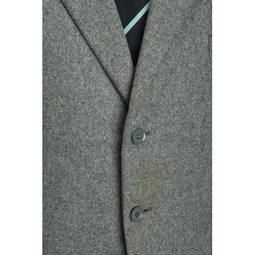 195 - A 1970 Stimson Savile Row bespoke tailored flannel sports jacket (ref: XME).