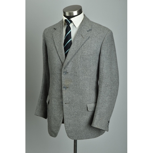 195 - A 1970 Stimson Savile Row bespoke tailored flannel sports jacket (ref: XME).