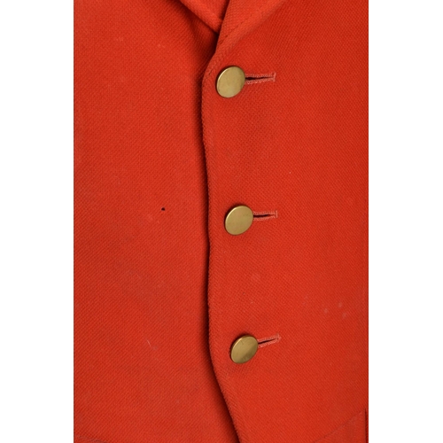 199 - A 1930s Reakes Savile Row tailored foxhunting field coat (ref: WCV).