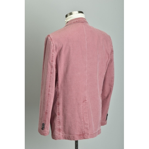 204 - A summer weight Saint Hilaire linen jacket s40R cruising style; together with an Autograph lined rai... 