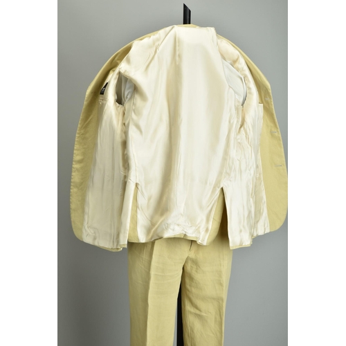 206 - A Pellini Ormezzano linen suit (ref: XLC).