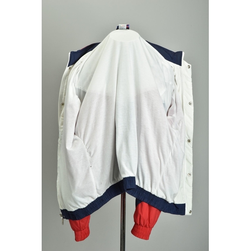 207 - An Atlanta Braves Basketball Team tracksuit jacket (ref: YJB).