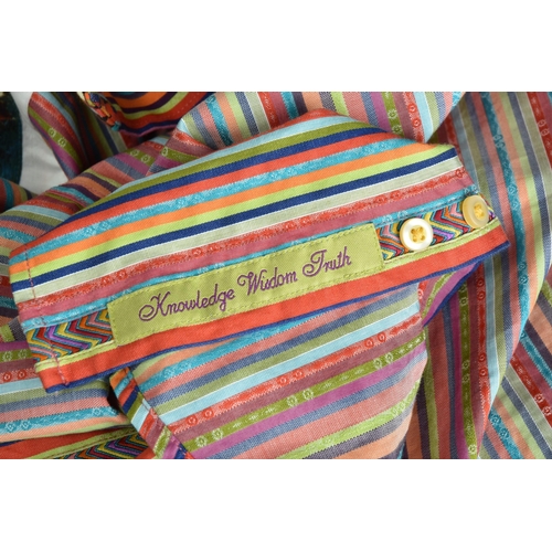 208 - A gentleman's flamboyant Robert Graham Shirt (ref: YDJ). Condition Report                           ... 