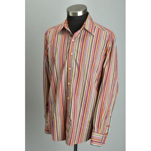 208 - A gentleman's flamboyant Robert Graham Shirt (ref: YDJ). Condition Report                           ... 