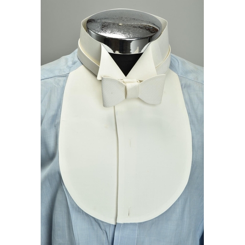 209 - A 1930s D G Eldridge, New York bespoke tailored shirt made for John Barry Ryan, with studs and detac... 