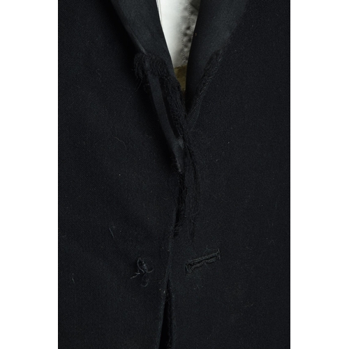 220 - A 1968 Savile Row bespoke tailored well-weathered satin-faced dinner jacket (ref: JRU).