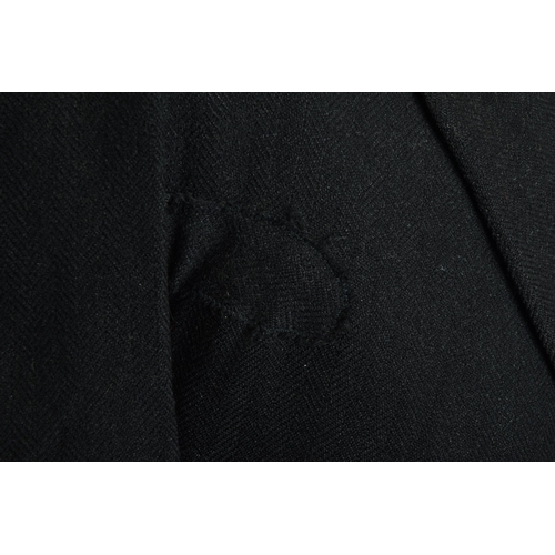 221 - A 1918 Savile Row bespoke tailored semi-relic condition morning dress tailcoat (ref: KNF).