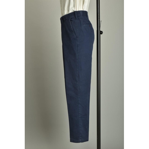 229 - A pair of gentleman's M&S and Blue Harbour  trousers; together with a pair of Bruhl and Saint Hilair... 