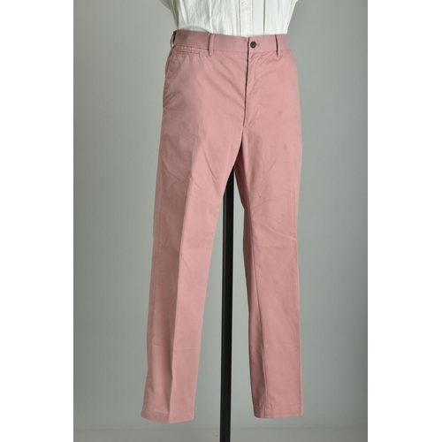 229 - A pair of gentleman's M&S and Blue Harbour  trousers; together with a pair of Bruhl and Saint Hilair... 