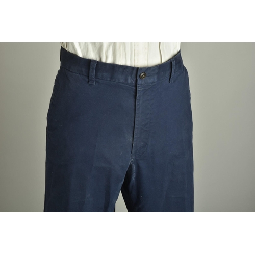 229 - A pair of gentleman's M&S and Blue Harbour  trousers; together with a pair of Bruhl and Saint Hilair... 