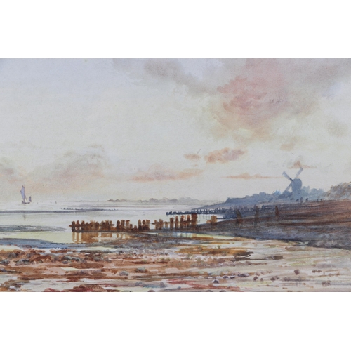 315 - W Cheeseman (early 20th century British) - Littlehampton, Sussex - signed & dated 1905 lower left, w... 