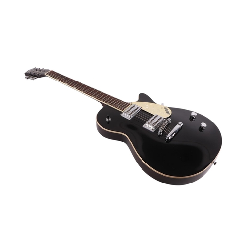 484 - A Gretsch Electromatic six-string electric guitar, model no. CYG16040294, cased, 102cms long.