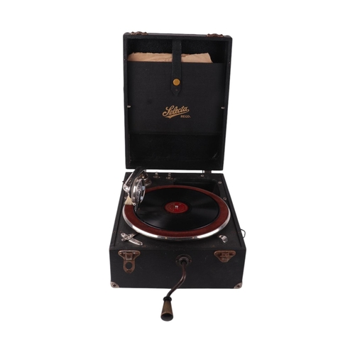 485 - A vintage Selecta table top gramophone.