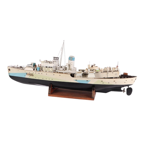 502 - A radio controlled ship 'HMCS Snowberry', 86mcs long.