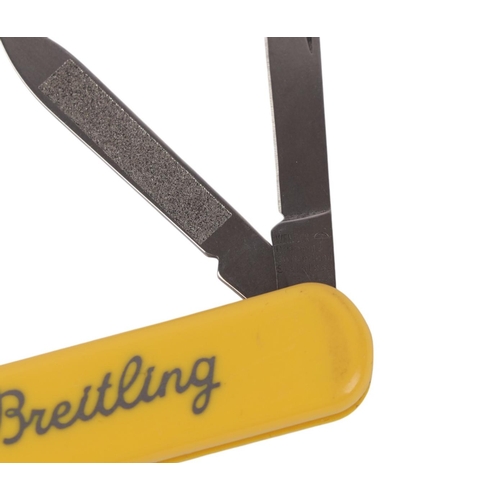 61 - A Breitling Wenger pocket knife, 6cms long.