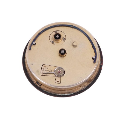 629 - A silver cased open faced pocket watch, the white enamel dial signed 'Hamilton & Inches' with Roman ... 