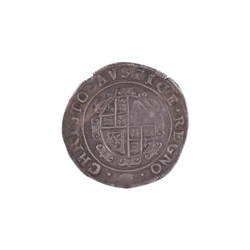 687 - A Charles I Tower Mint half crown.